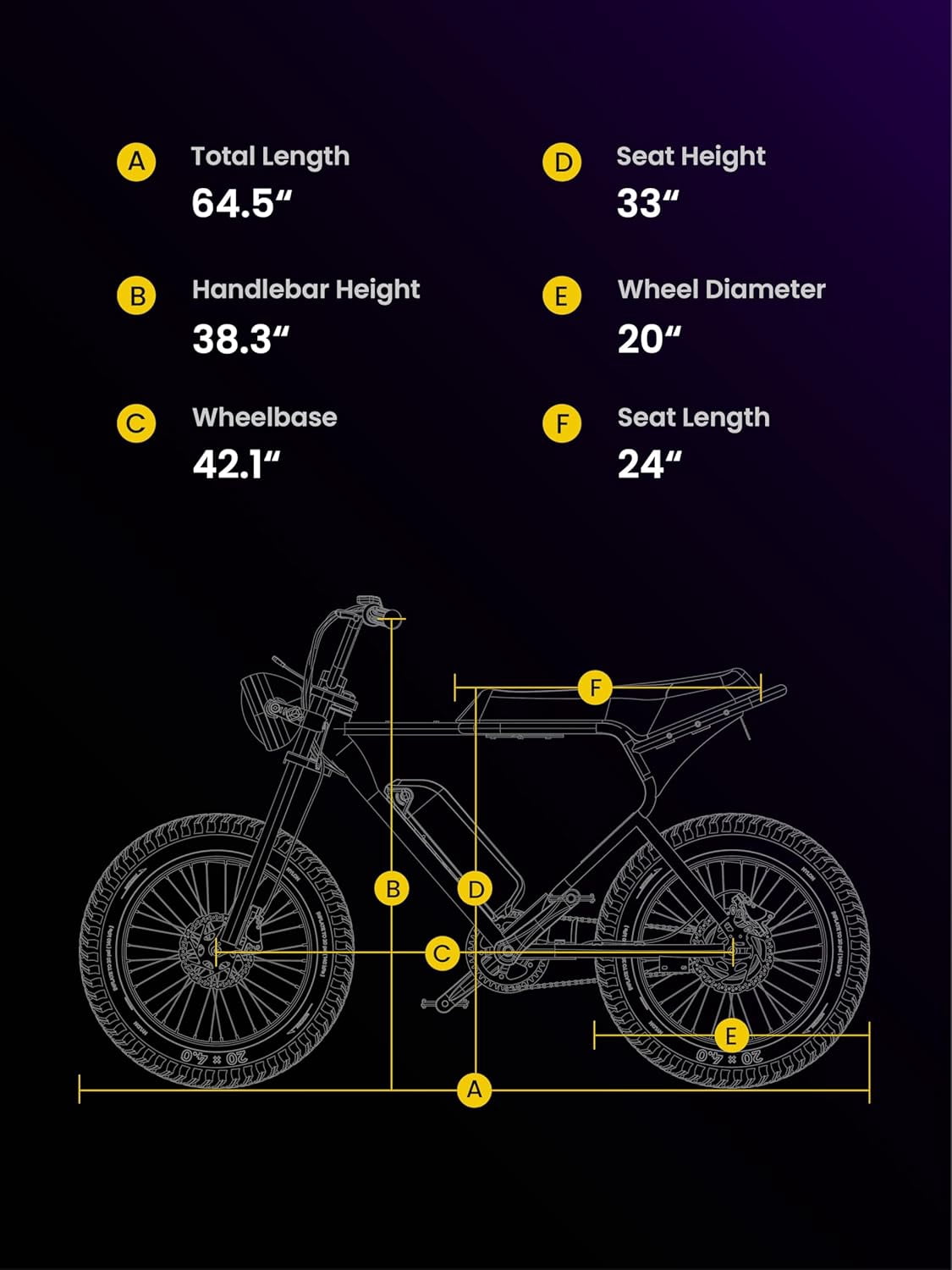MACFOX X1S Electric Bike for Teens, 750W Ebikes Wheelie 20 MPH Max Speed, 28-56 Miles Range(PAS1), 20"x4" Fat Tires, City/School Commuting Electric Bike