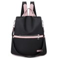 thumbnail image 3 of Mochila informal Oxford de nailon para mujer bolso escolar impermeable de Likrtyny color negro para chicas adolescentes mochila de viaje de alta calidad 2021, 3 of 9