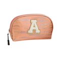 thumbnail image 2 of Fiudx Ofertas Flash Del Día Bolsa De Maquillaje De Medio Círculo Con Letras, Bolsa De Almacenamiento Portátil De Alto Valor De Apariencia, Bolsa De Artículos De tocador Portátil, 2 of 2