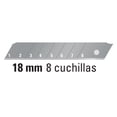 thumbnail image 3 of Repuesto cuchillas cutter Truper 10 pzas SK2 18 mm 100099, 3 of 4