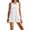 #013-White, variant on Roncen Women's Tennis Dress With Built-in Bra & Shorts Pockets - Workout Exercise Dress for Golf and Athletic Activities