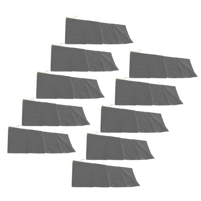 10pcs Professional Flood Sandbags For Effective Flood Control, With Drawstring Design 420D Polyester For Large Rain FloodBarriers