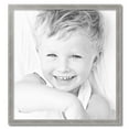 thumbnail image 2 of ArtToFrames 29" x 31" Classic Silver Picture Frame, 29x31 inch Silver Wood Poster Frame (WOM-4926), 2 of 7