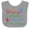 Heather and White, variant on Inktastic Mechanic Like Daddy Boys or Girls Baby Bib