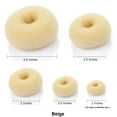 thumbnail image 4 of Beaute Galleria Hair Donut Bun Maker Ring Style Mesh Chignon Ballet Bun Updo, 4 of 9