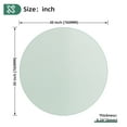 GlasFlength Round Glass Table Top 30", Tempered Glass Top Replacement