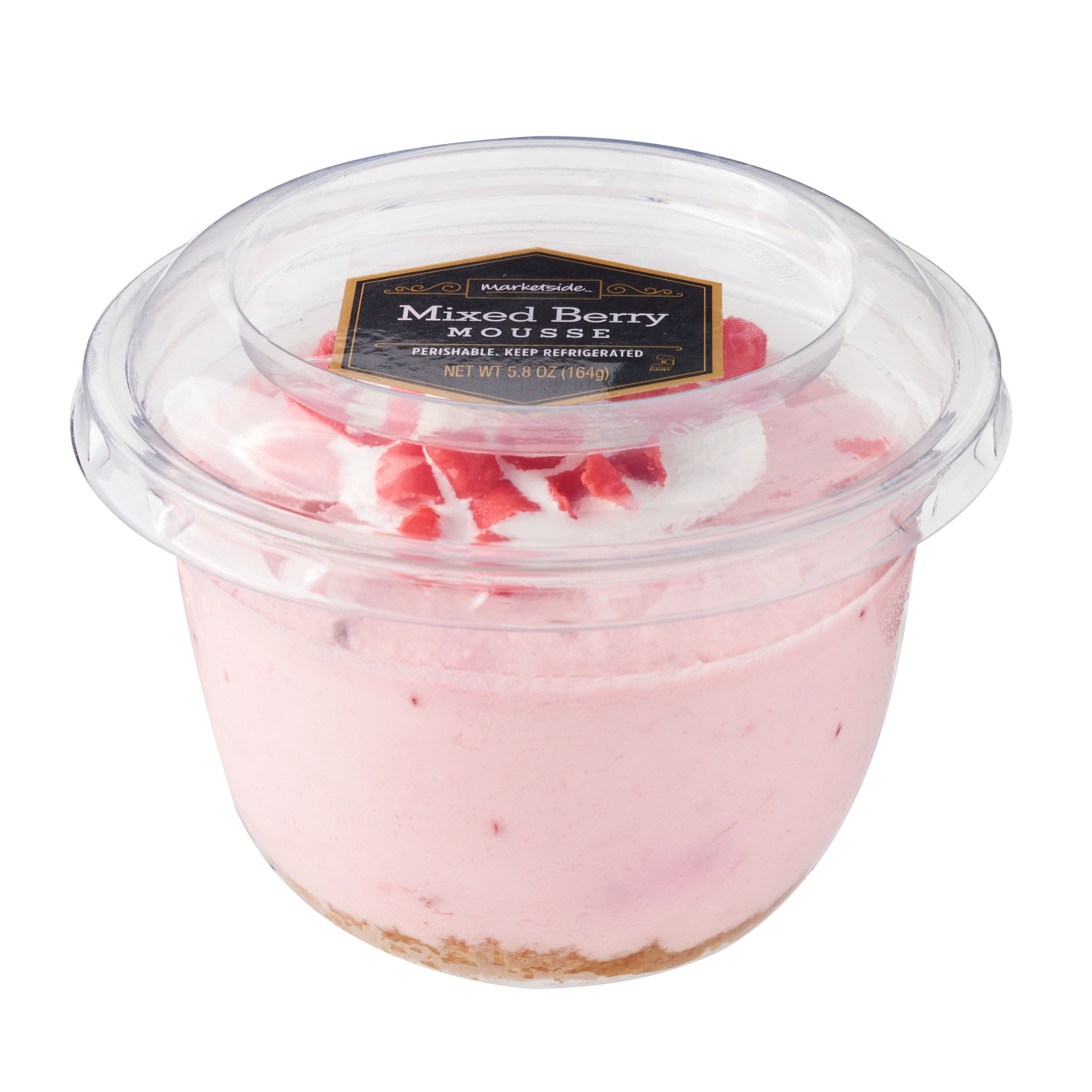 Marketside Mixed Berry Mousse, 5.8oz