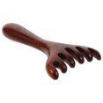 thumbnail image 4 of Massager Dredging Rake Foot Acupoint Massager Scalp Scraping Tool Foot Massager Reliable Massage Comb Foot Massage Tool Scalp Massager Practical Massager Coffee Wood, 4 of 9