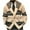 Beige A, variant on ZQUUVOU Men's Fashion Knitwear Vintage Fall Winter Warm Sweater Coat Shawl Lapel Button Plus Size Cable Knited Cardigan Sweater Khaki