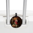 thumbnail image 3 of Thanksgiving Turkey 2pcs PU Leather Round Bag Tags Suitcase Handbag Tags with Privacy Cover and Name ID Tag for Travel Luggage, Handbags, Backpacks, School Bags, 3 of 6