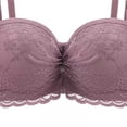 thumbnail image 4 of Gytharion Women's Lace Bras Push-up Adjustable Underwire Bras Thin Comfortable Bras,34A/B-38A/B, 4 of 4