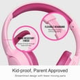 thumbnail image 5 of 2 Pack Multicolor MEE audio KidJamz KJ45BT Safe Listening Bluetooth Wireless Headphones for Girls / Kids / Students / School / Library / Classroom with Volume-Limiting Technology, 5 of 8