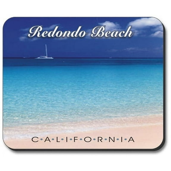Art Plates Mouse Pad - Redondo Beach