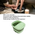 thumbnail image 4 of Foldable Foot Bath Soak Tub With Massage Function, Portable Collapsible Basin For Soaking Feet, Travel Friendly With Lid, 4 of 8