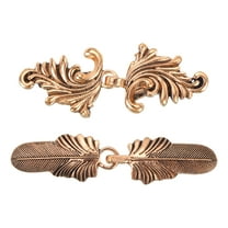 2 Pack Vintage Sweater Clips Cape Cloak Clasp Cardigan Clips for Women, Copper