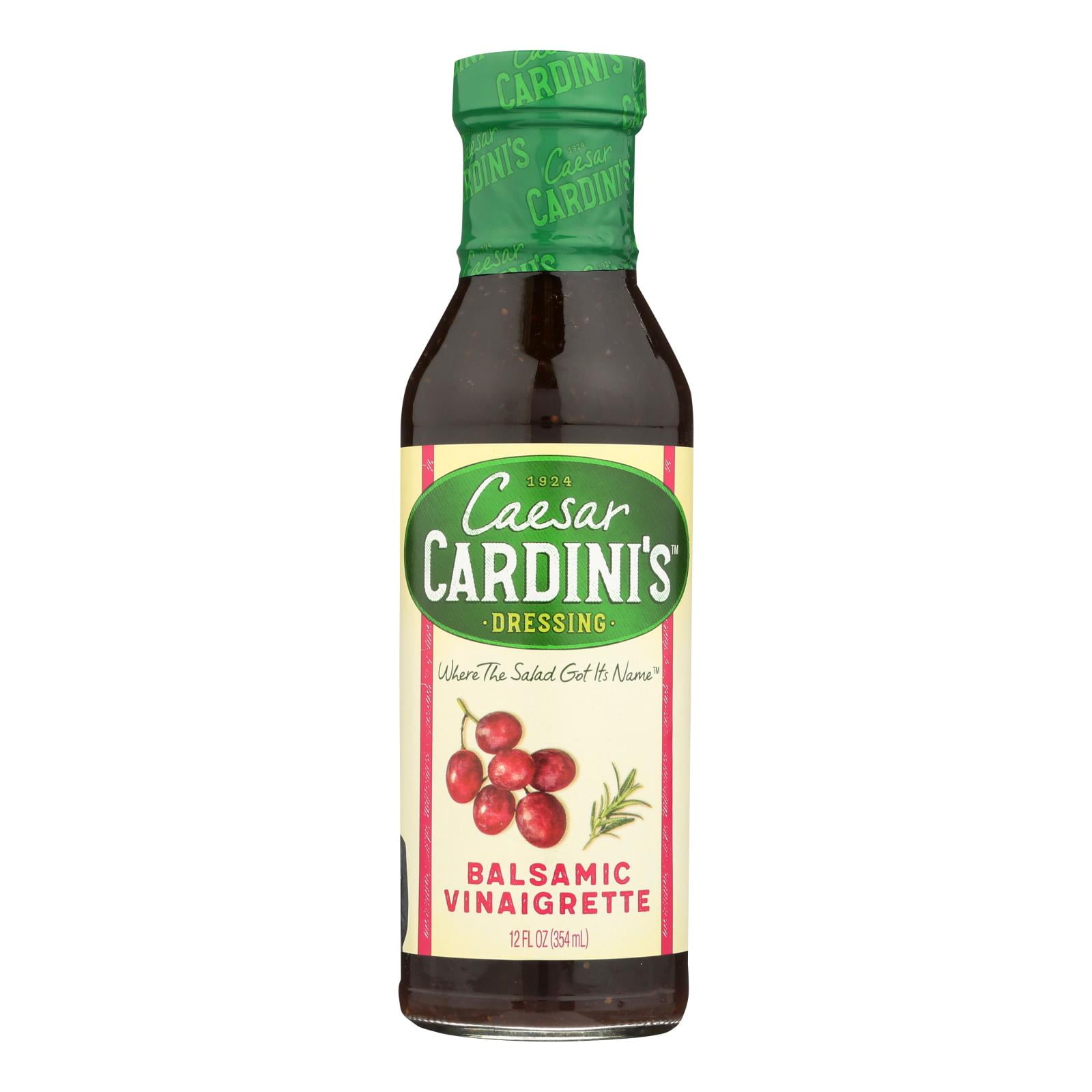 Cardini's Balsamic Vinaigrette Dressing, 12 Fl Oz
