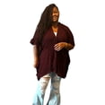 thumbnail image 2 of Plus Size Unique Asymmetrical Hem Sweater, 2 of 6