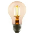 thumbnail image 2 of Better Homes & Gardens A19 Vintage LED Amber Light Bulb, 40 Watt Eqv, Dim, Amber Finish - 2 Pk, 2 of 10