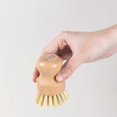 thumbnail image 2 of Outdoor Picnic BBQ Pan Pot Washing Brush Beech Wood Handle Dish Scrub Brushes Sisal Bristles Brush Kitchen Dishwashing Brush, 2 of 4