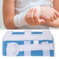thumbnail image 4 of Breathable Correction Guard Protector, Wrist Joint Sprain， Wrist Stabilizer, Wrist Fracture Part, Wrist Fracture Support, For Sprain Women Men Hand Left Hand Blue,Right Hand Blue, 4 of 8