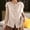 Beige, variant on ZunFeo Womens Relaxed Fit Sleeveless Button Down Shirt with Ruffle Neck, Army Green, Plus Size Available,Size XL