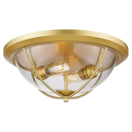 Blade Contemporary Flush Mount - 2 - Light Contemporary Flush Mount
