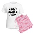 thumbnail image 6 of CafePress - Crazy Dog Lady Women's Light Pajamas - Women's Short Sleeve Print T-Shirt and Pants Light Cotton Pajama Set, 6 of 7