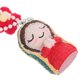 thumbnail image 3 of unbranded De Espejo Retrovisor Virgen Rojo En Resina Para Ambiente Espiritual De Auto, 3 of 8