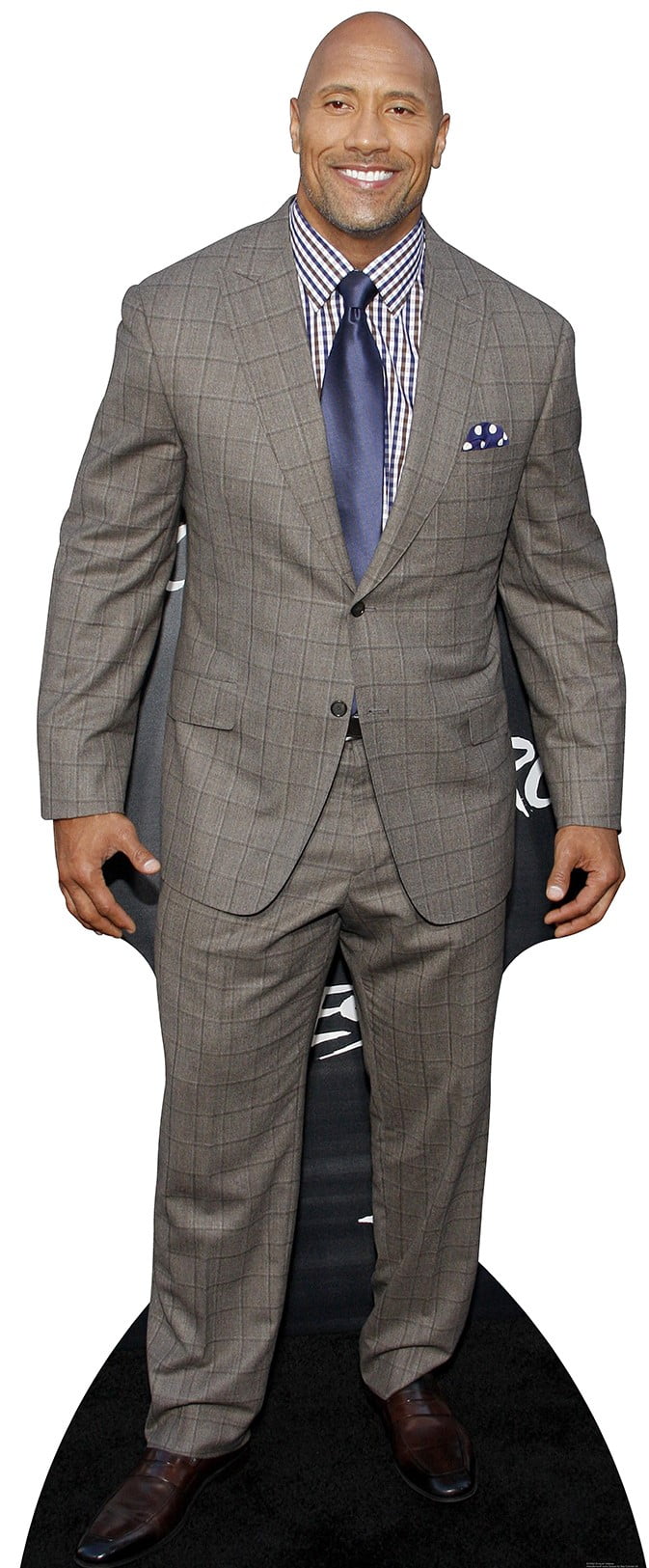 Star Cutouts SC2062 The Rock Dwayne Johnson Life Cardboard Cutout