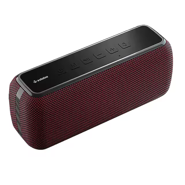 Red, variant on XDOBO X8 60W outdoor high-power plug-in wireless BT speaker subwoofer small stereo