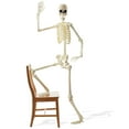 thumbnail image 6 of 74" Franken Skeleton, Lifesize Halloween Posable Skeleton for Outside, 6 of 7