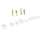 thumbnail image 4 of 380PCS 2.8mm 2/3/4/6 Pin Cable eléctrico Terminal Conector Surtido Kit, 4 of 5