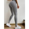 thumbnail image 2 of Butt Lift Yoga Pants Ruched Butt Leggings Butt Lift Textured Booty Lifting Anti-Cellulite Leggings, 2 of 9
