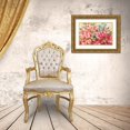 thumbnail image 3 of Audit, Lisa 18x13 Gold Ornate Wood Framed with Double Matting Museum Art Print Titled - Our Christmas Story Poinsettias, 3 of 4