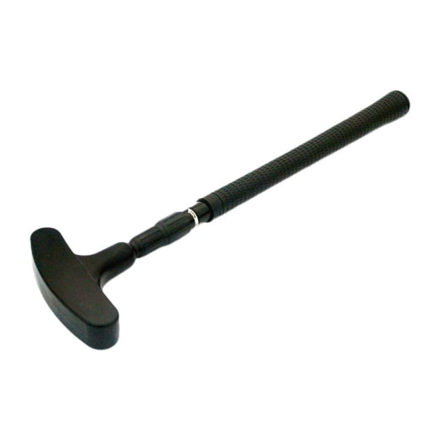 Putter de golf retráctil ajustable para mano izquierda y derecha, ligero y fácil de usar. Negro