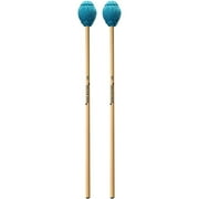 Mike Balter Ensemble Series Rattan Marimba Mallets 15 Aqua Yarn Soft