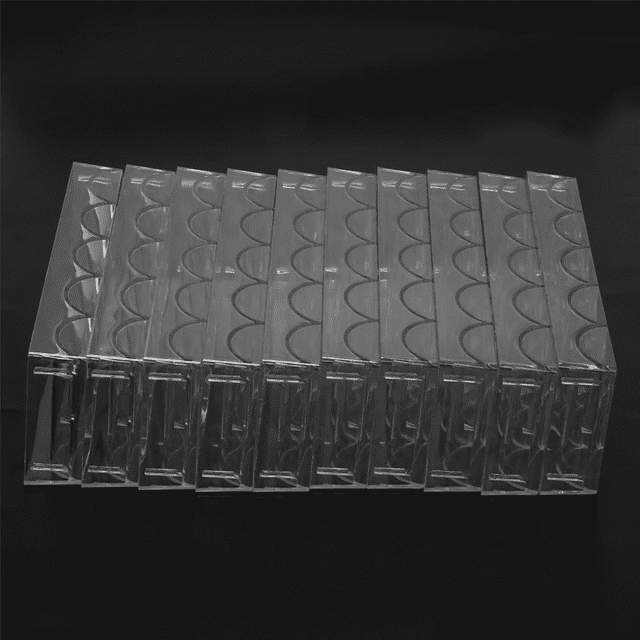 40Pcs Professional Acrylic Poker Chips 100 Chip Trays (Without Cover)