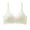 White, variant on Maternity Bra Womens Front-Close Cotton Wire-Free Breastfeeding Bra Pregnancy Sleep Bralette Sky Blue,2XL