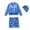 rtim310#- Blue, variant on Little Boy Boys Surfing Rash Guard Bathing Suit Graphic Long Sleeve Swimsuit Upf 50+ Animal Print Two Piece With Shorts + Caps,Blue,Age 4-5 Years