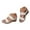 White, variant on Mostsola Womens Wedge Sandals Summer Platform Heels Comfortable Slip on Shoes Open Toe Slippers