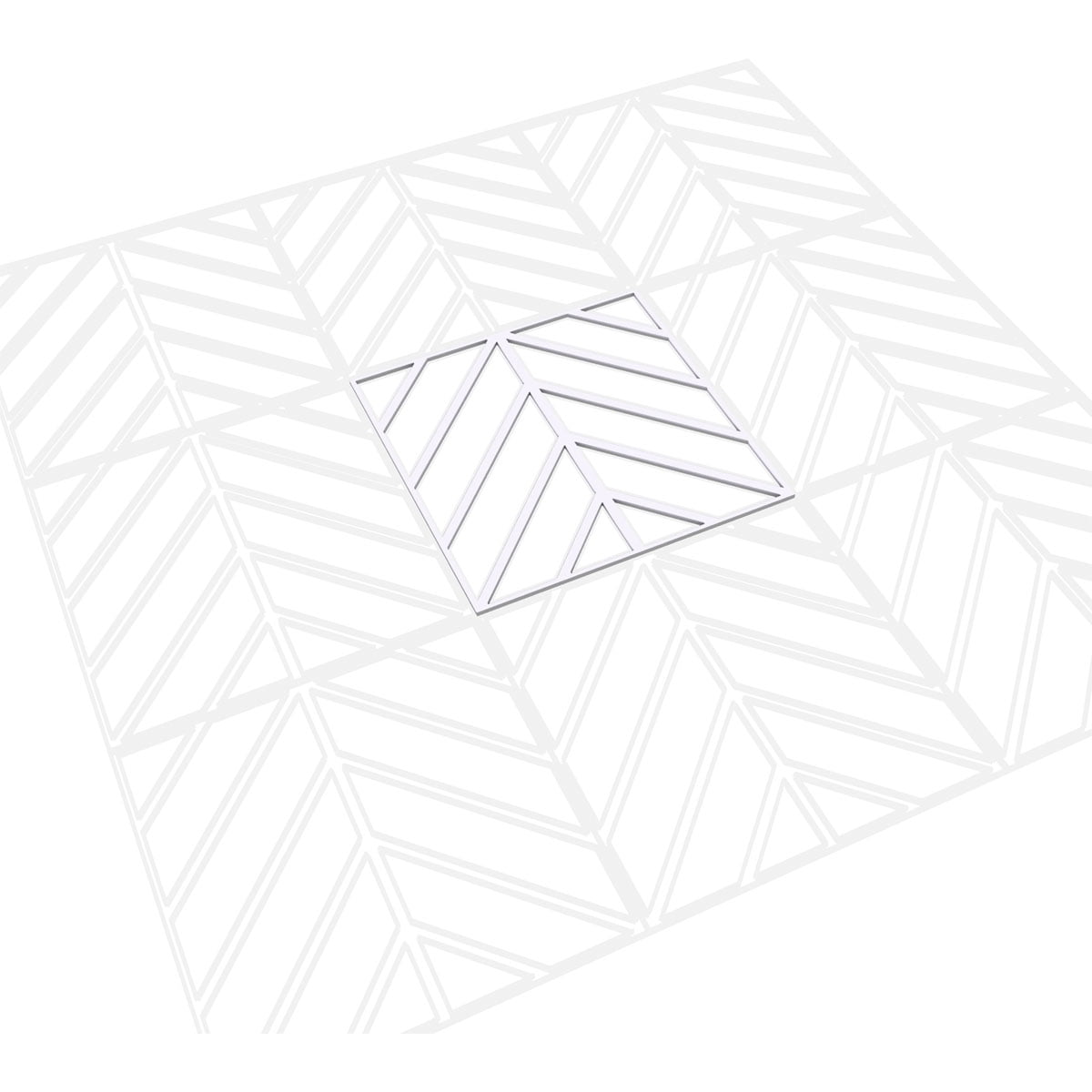 Large Genoa Decorative Fretwork Wall Panels in Architectural Grade PVC