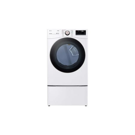 Lg Dlex4000 27" Wide 7.4 Cu. Ft. Energy Star Rated Dryer - White