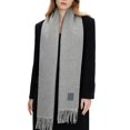 thumbnail image 6 of Womens Double Sided Scarf with Tassels, Soft Warm Winter Scarf for Cold Weather, 6 of 8