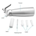 thumbnail image 4 of 500ml Cream Dispenser, With Three Nozzles Whipped Cream Dispenser, For Kitchen Cafe, 4 of 8