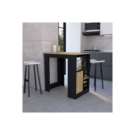 Treevol Furniture Kitchen Island Wynne, Kitchen, White / Light Oak