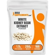 BulkSupplements White Kidney Bean Extract Powder - 1.5g per Serving - 250 Grams (8.8 oz) - 167 Servings