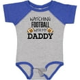 thumbnail image 3 of Inktastic Watching Football with My Daddy Boys or Girls Baby Bodysuit, 3 of 5