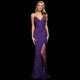 thumbnail image 1 of Vestido de verano para mujer, sexy, con lentejuelas, sin espalda, con abertura y adelgazamiento, vestido largo, 1 of 5