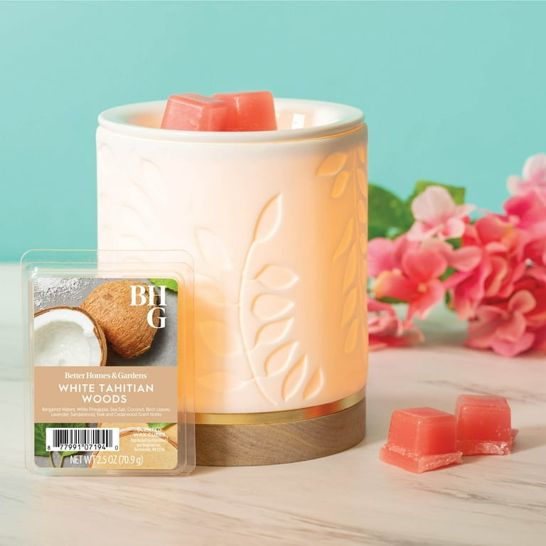 Better Homes & Gardens White Tahitian Woods Scented Wax Melts 2.5