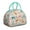 Greenish-blue-56, variant on Artistic Cat Print Lunch Box, Aesthetic Hand-Drawn Cat Graphic Cooler Tote, Reusable Zipper Lunch Bag for Women, Office, or Beach Party